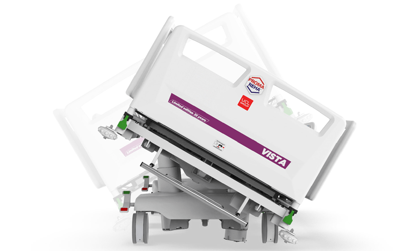 PAT DE SPITAL PROMA REHA VISTA INCLINARE LATERALA