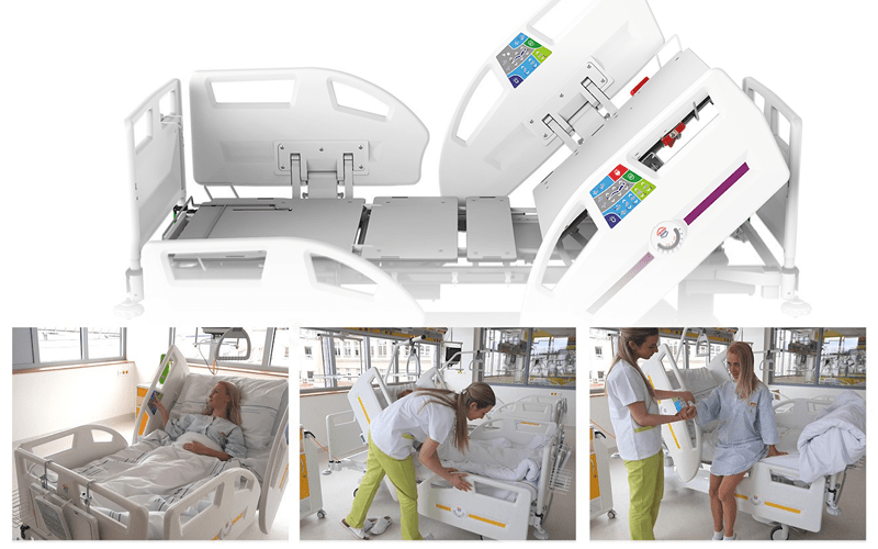 PAT DE SPITAL PROMA REHA VISTA POZITIE PAT